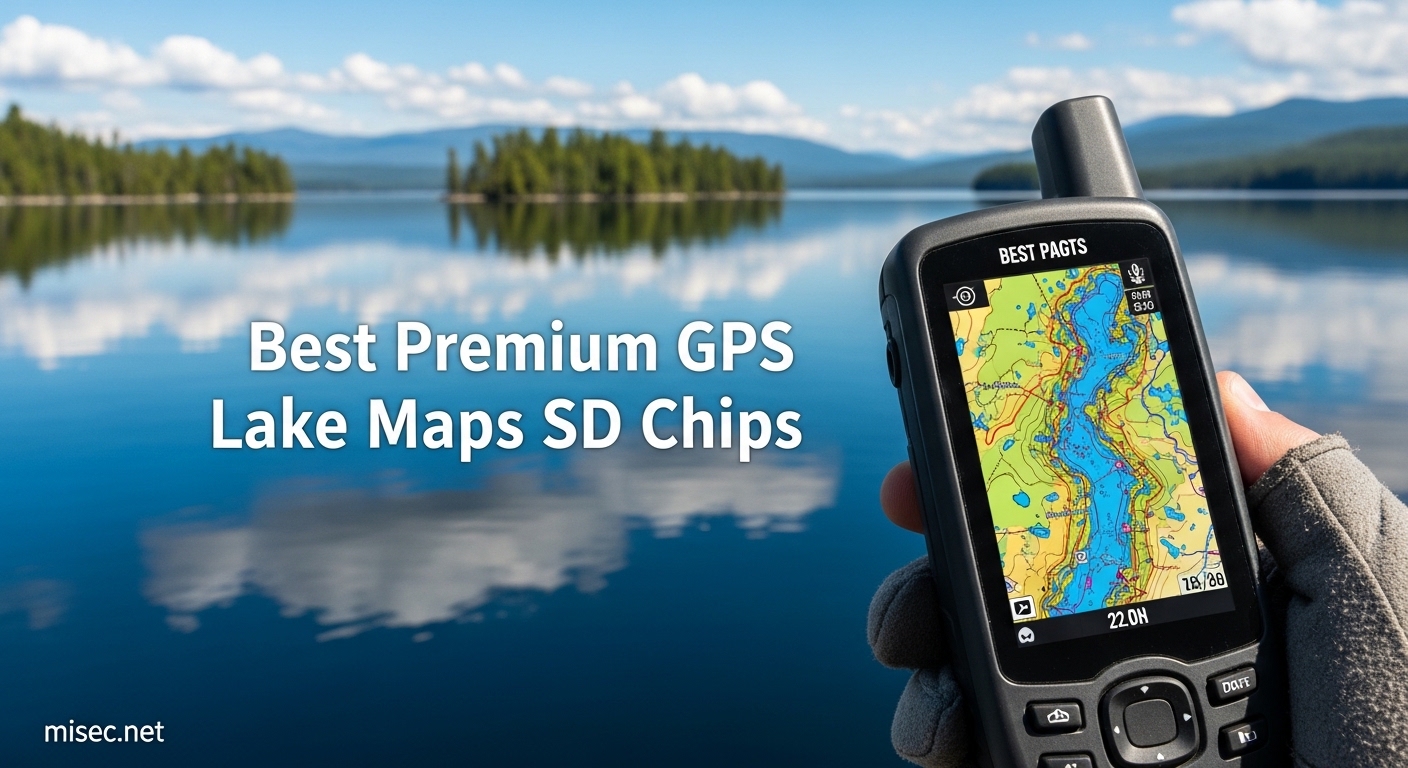 Best Premium GPS Lake Maps SD Chips