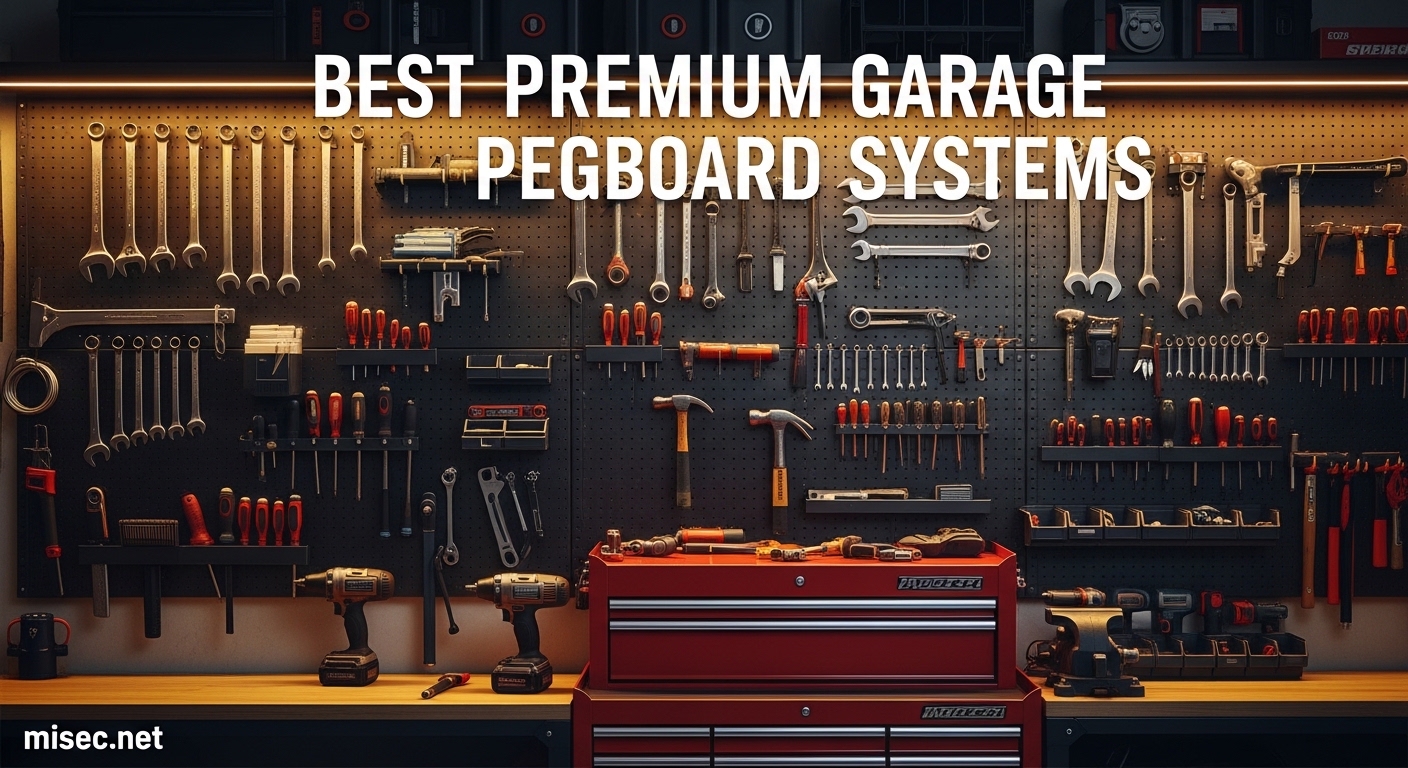 Best Premium Garage Pegboard Systems