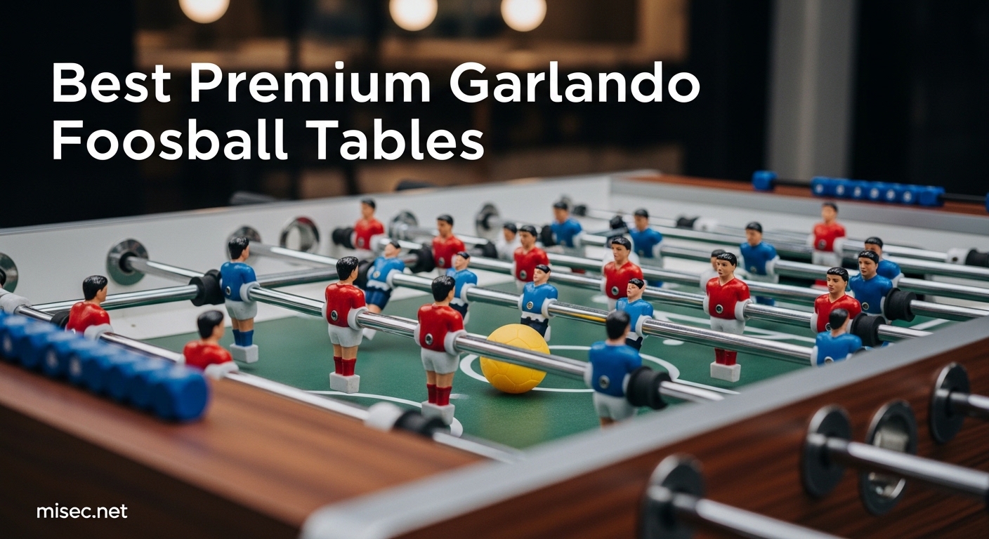 Best Premium Garlando Foosball Tables