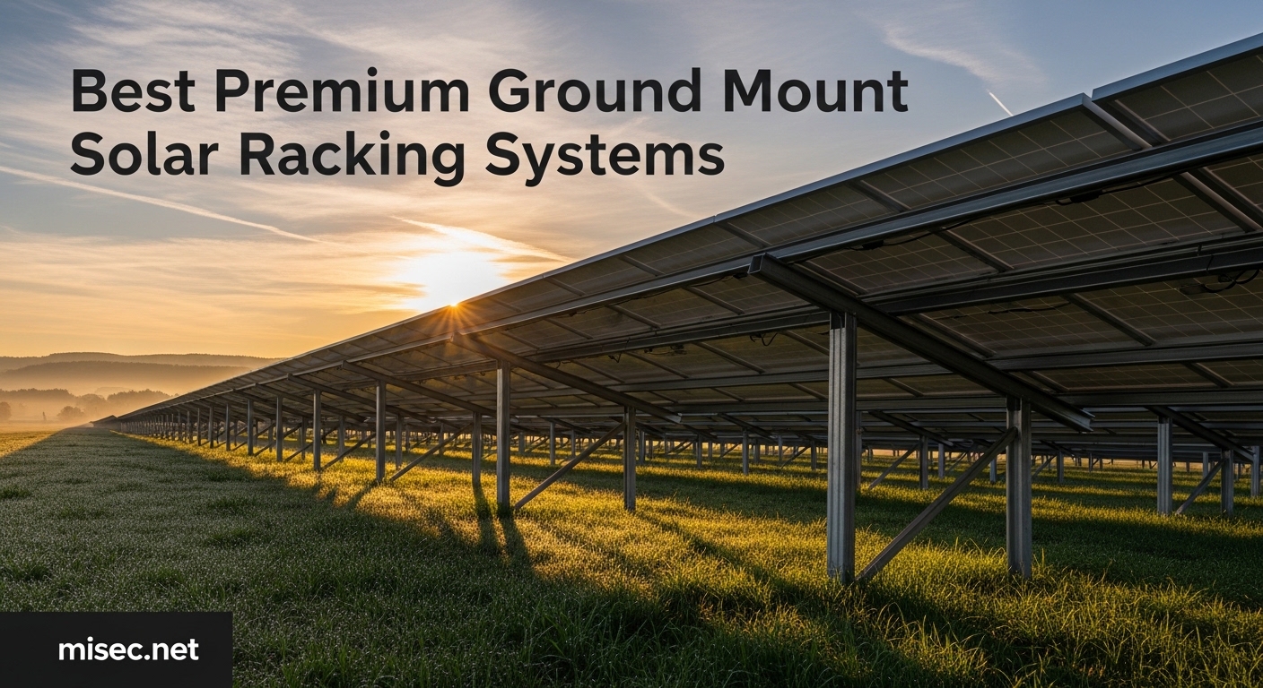 Best Premium Ground Mount Solar Racking Systems