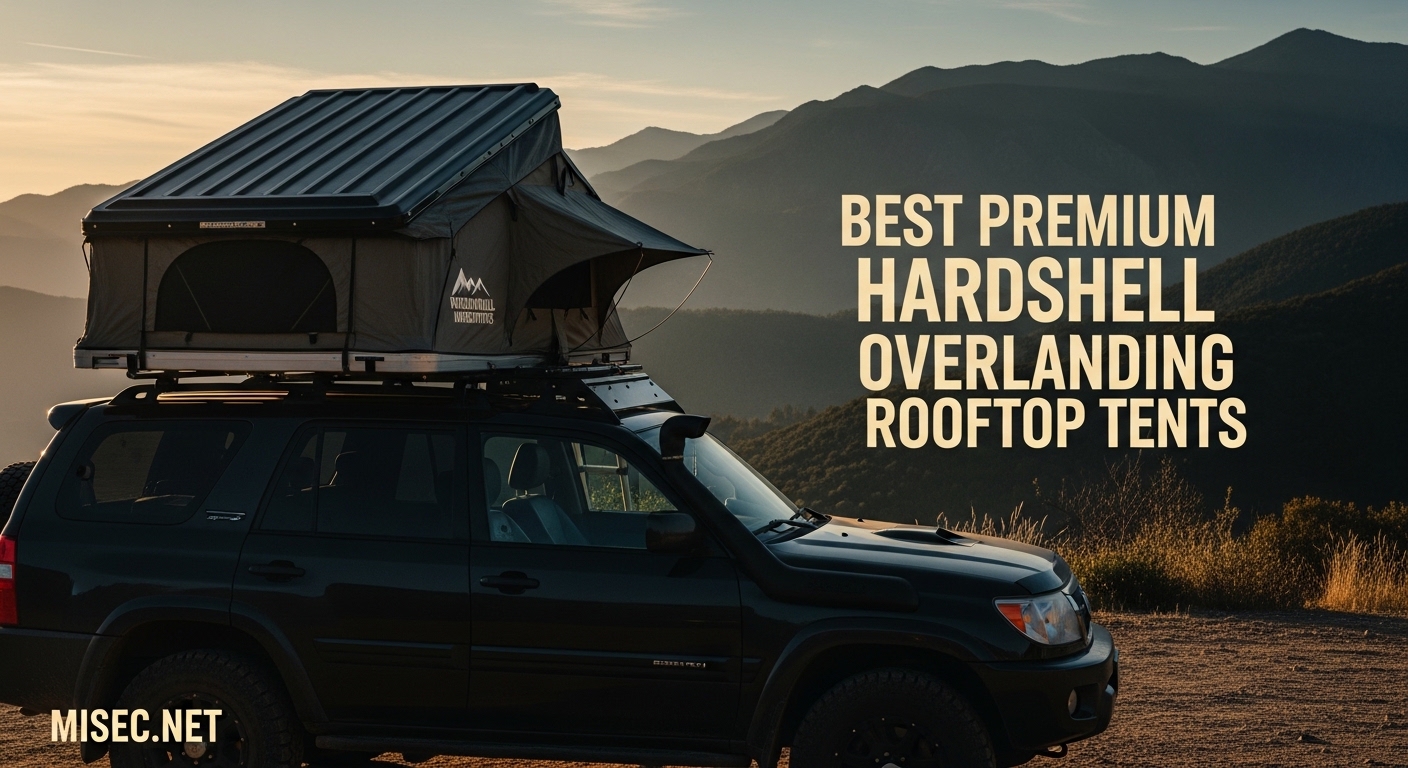Best Premium Hardshell Overlanding Rooftop Tents