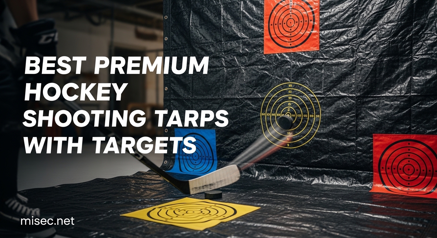 Best Premium Hockey Shooting Tarps with Targets