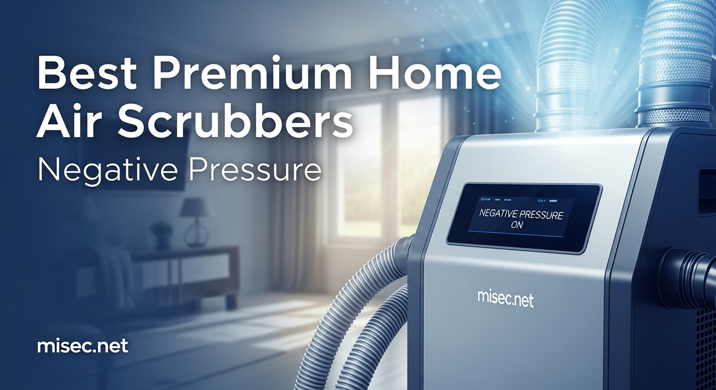 Best Premium Home Air Scrubbers Negative Pressure