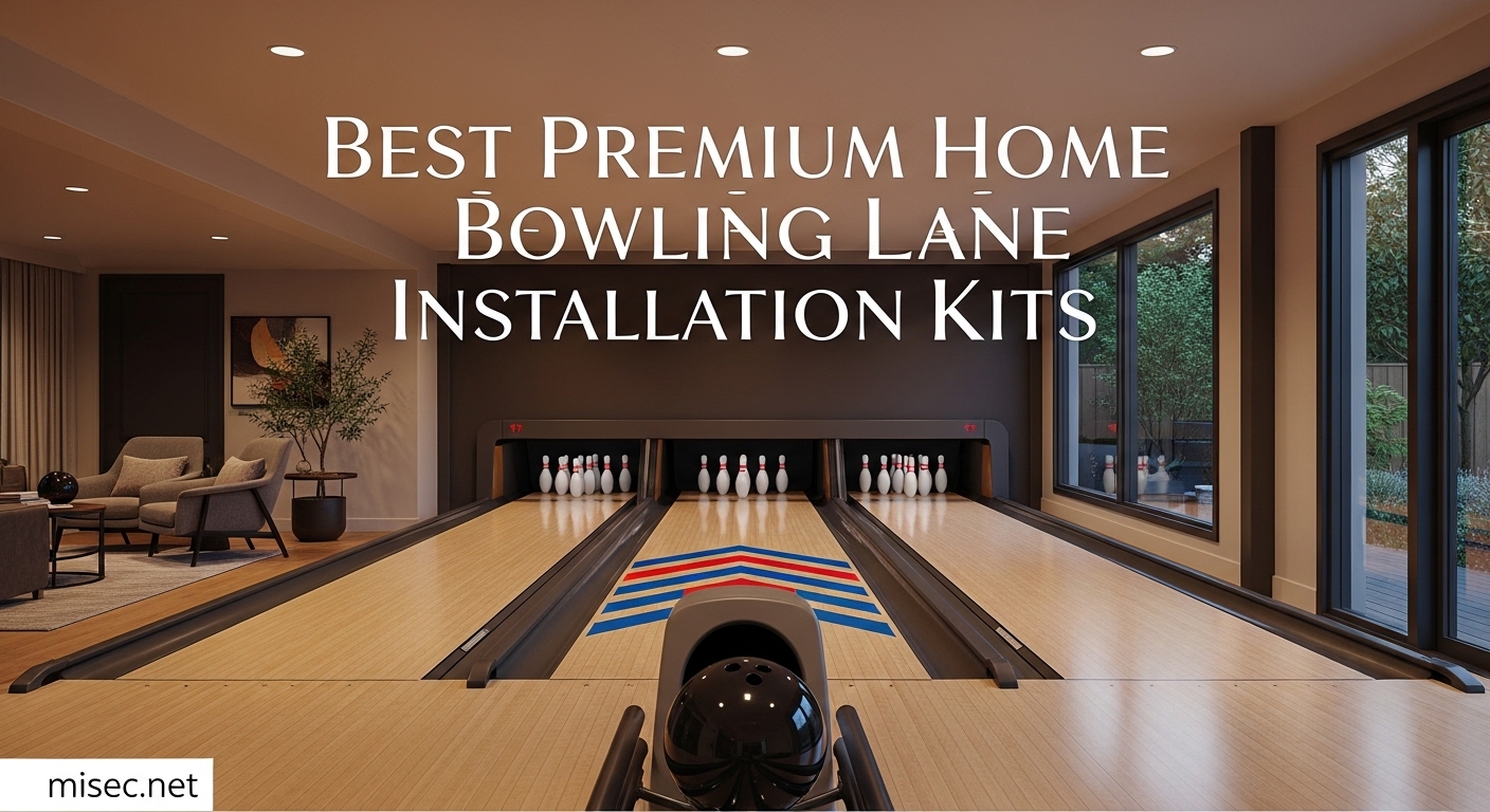 Best Premium Home Bowling Lane Installation Kits