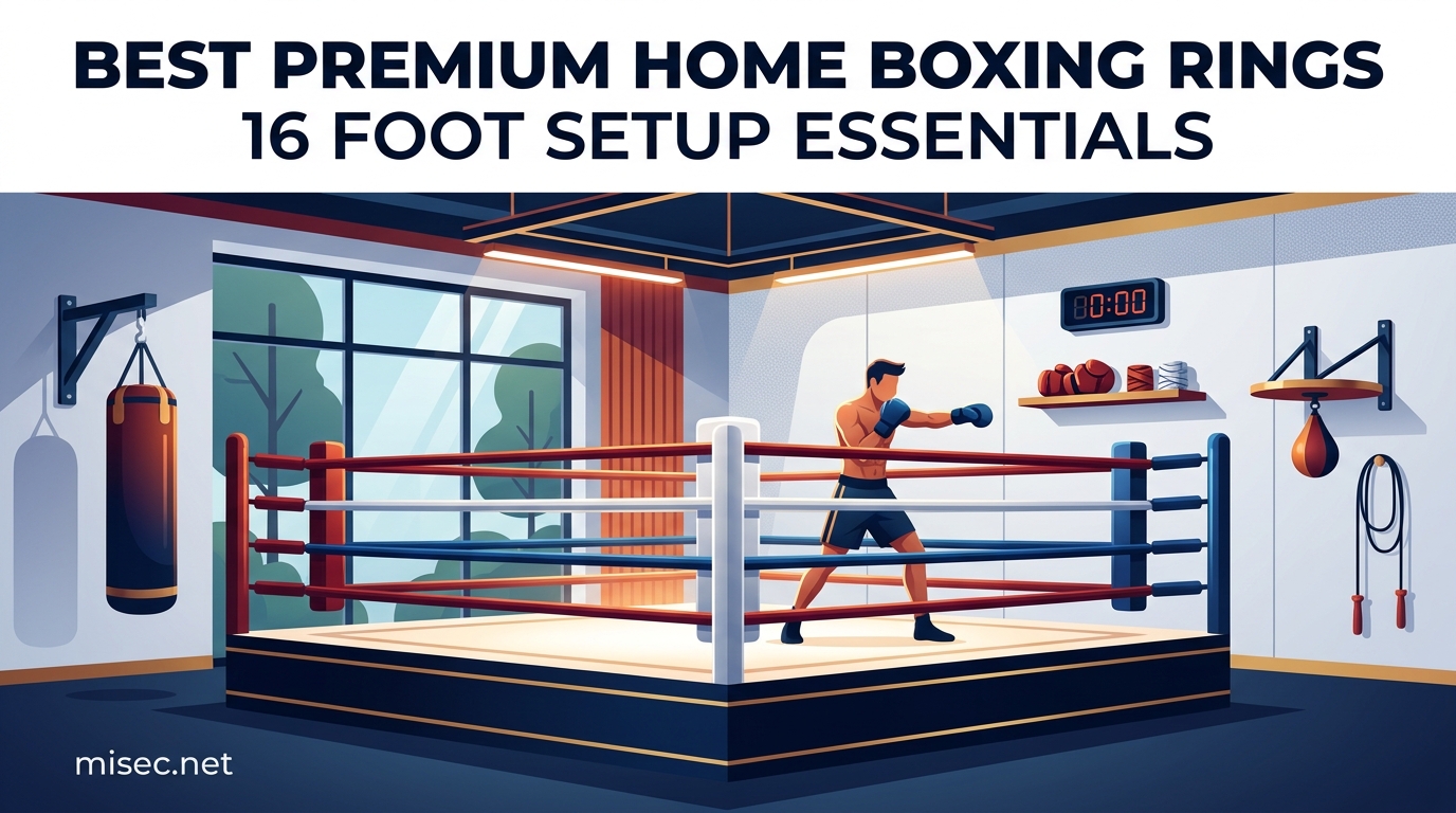 Best Premium Home Boxing Rings 16 Foot Setup Essentials