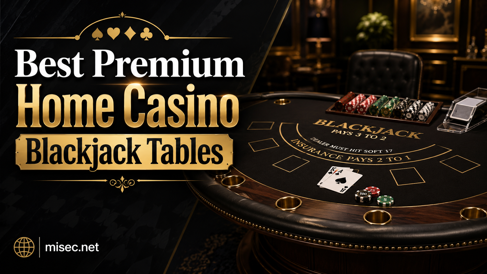 Best Premium Home Casino Blackjack Tables