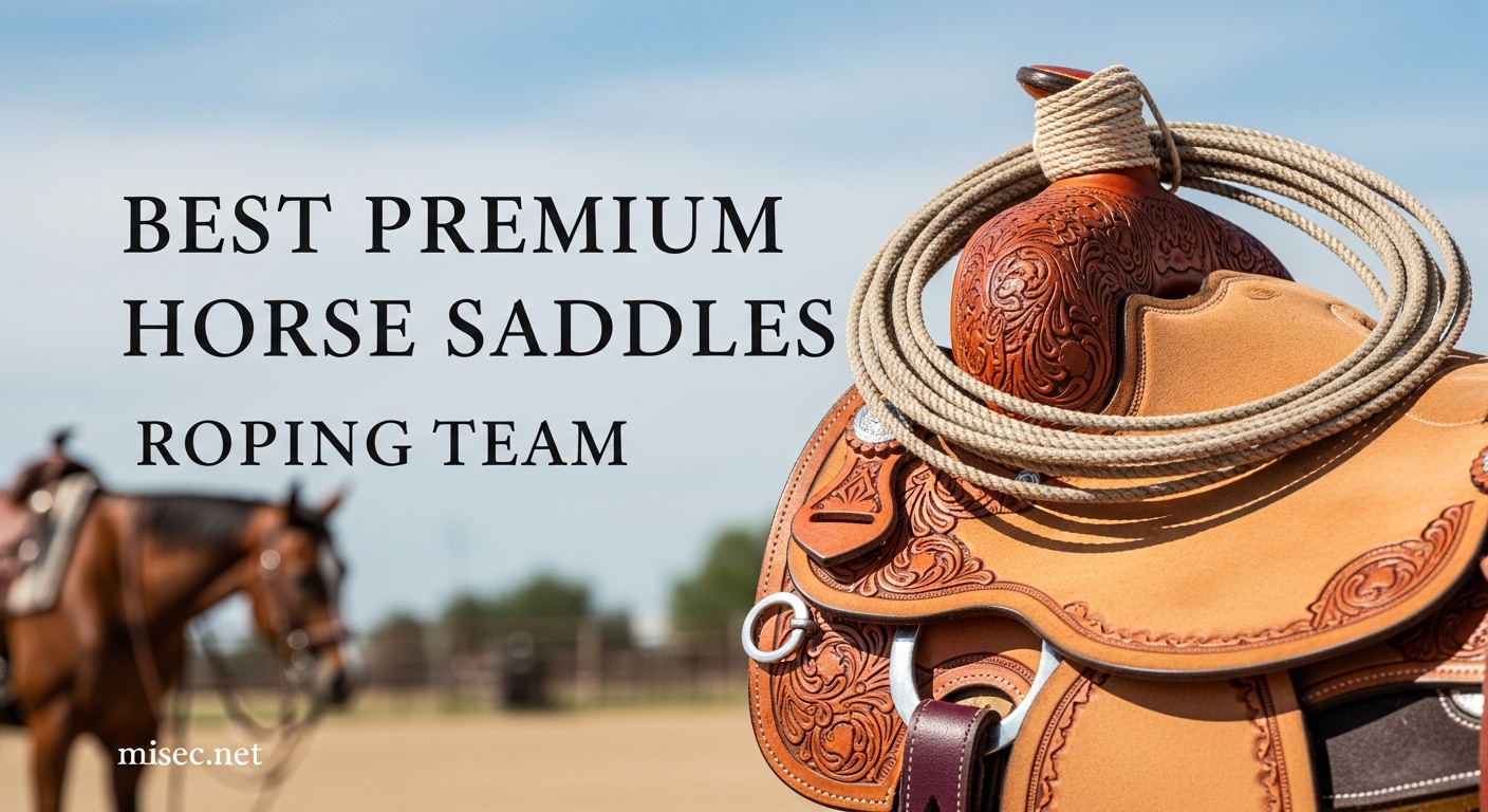 Best Premium Horse Saddles Roping Team