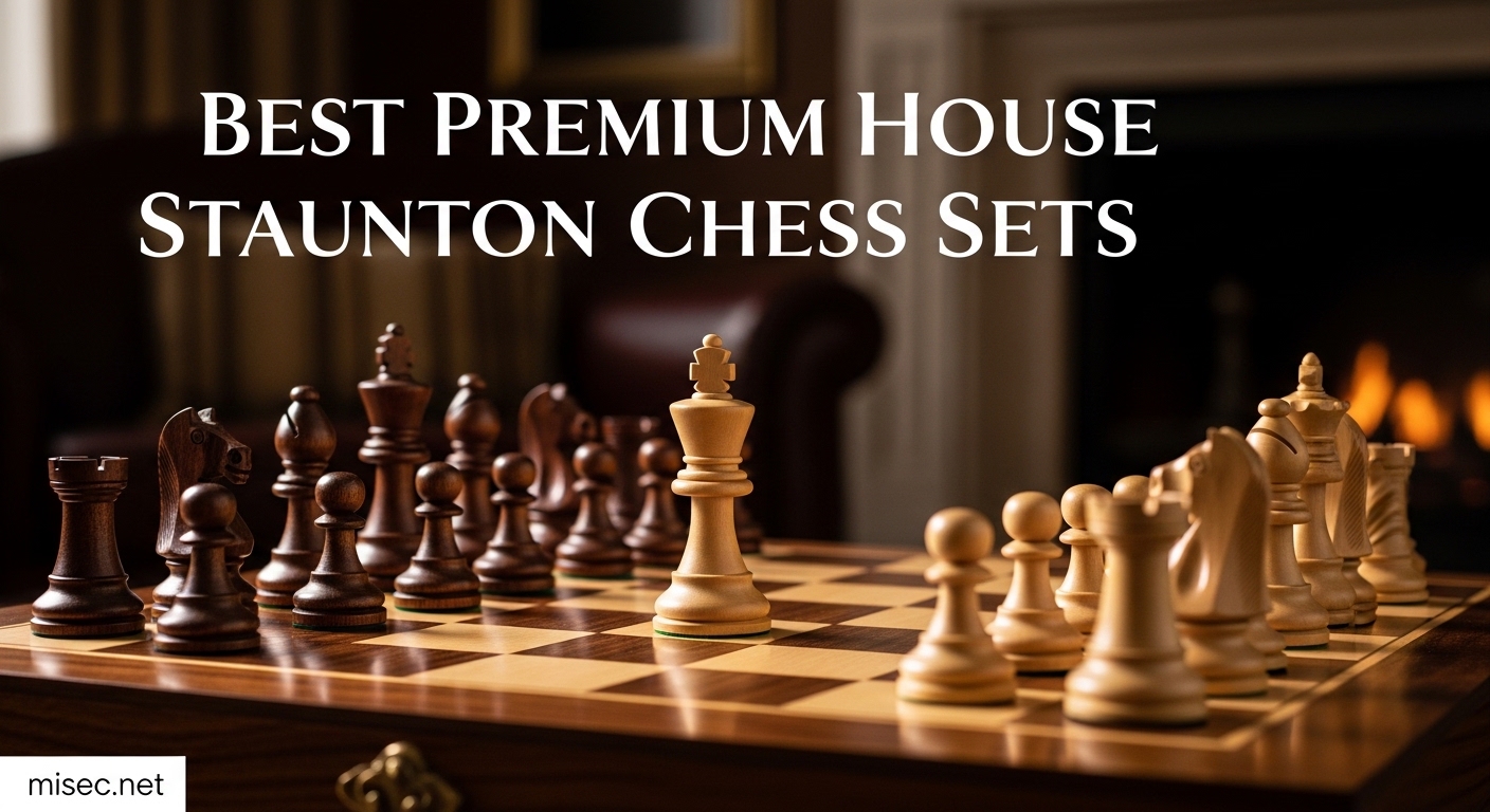 Best Premium House Staunton Chess Sets