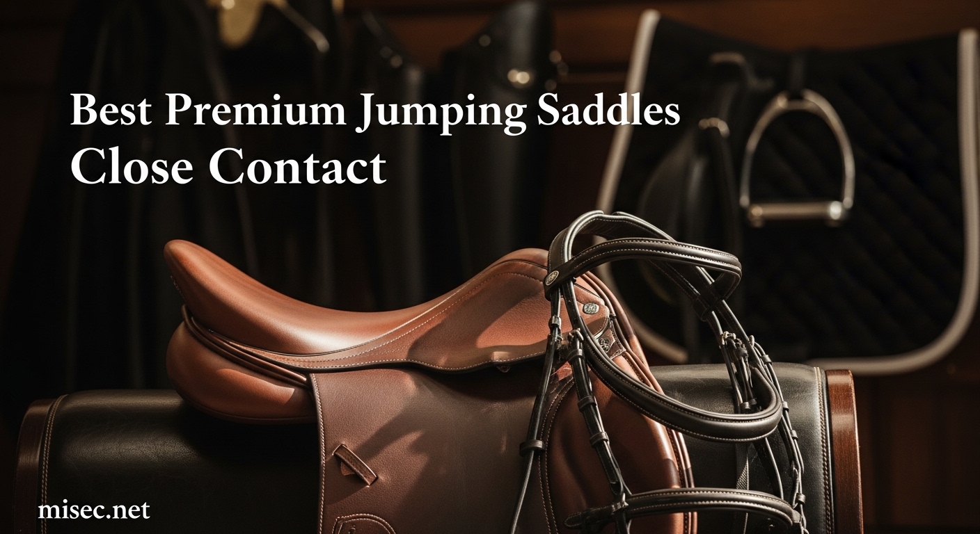 Best Premium Jumping Saddles Close Contact