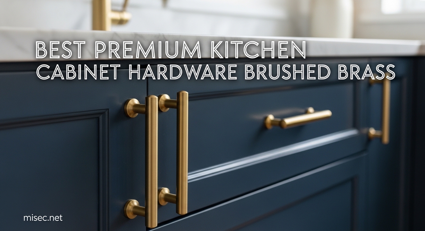 Best Premium Kitchen Cabinet Hardware Brushed Brass