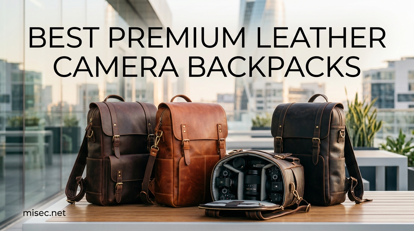 Best Premium Leather Camera Backpacks