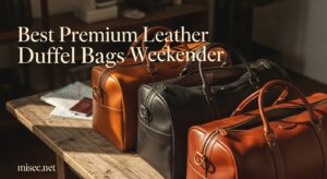 Best Premium Leather Duffel Bags Weekender