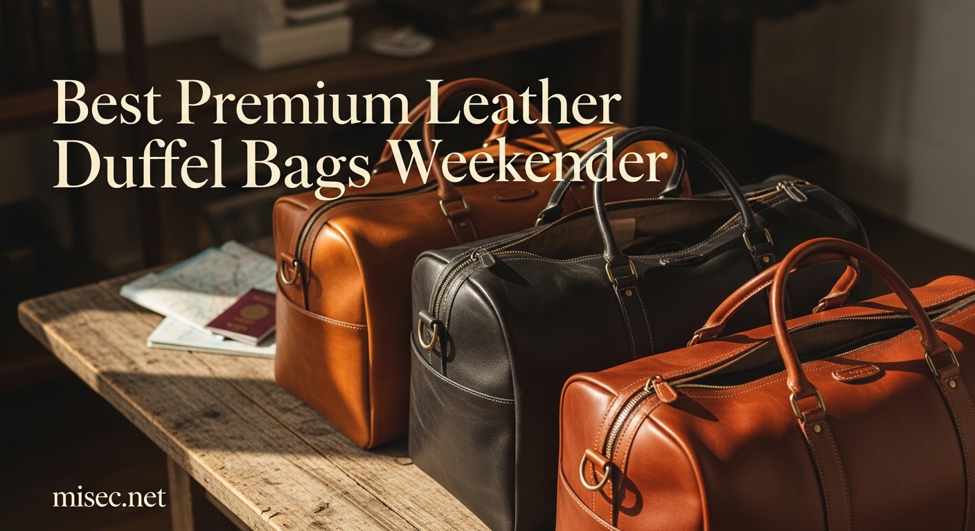 Best Premium Leather Duffel Bags Weekender