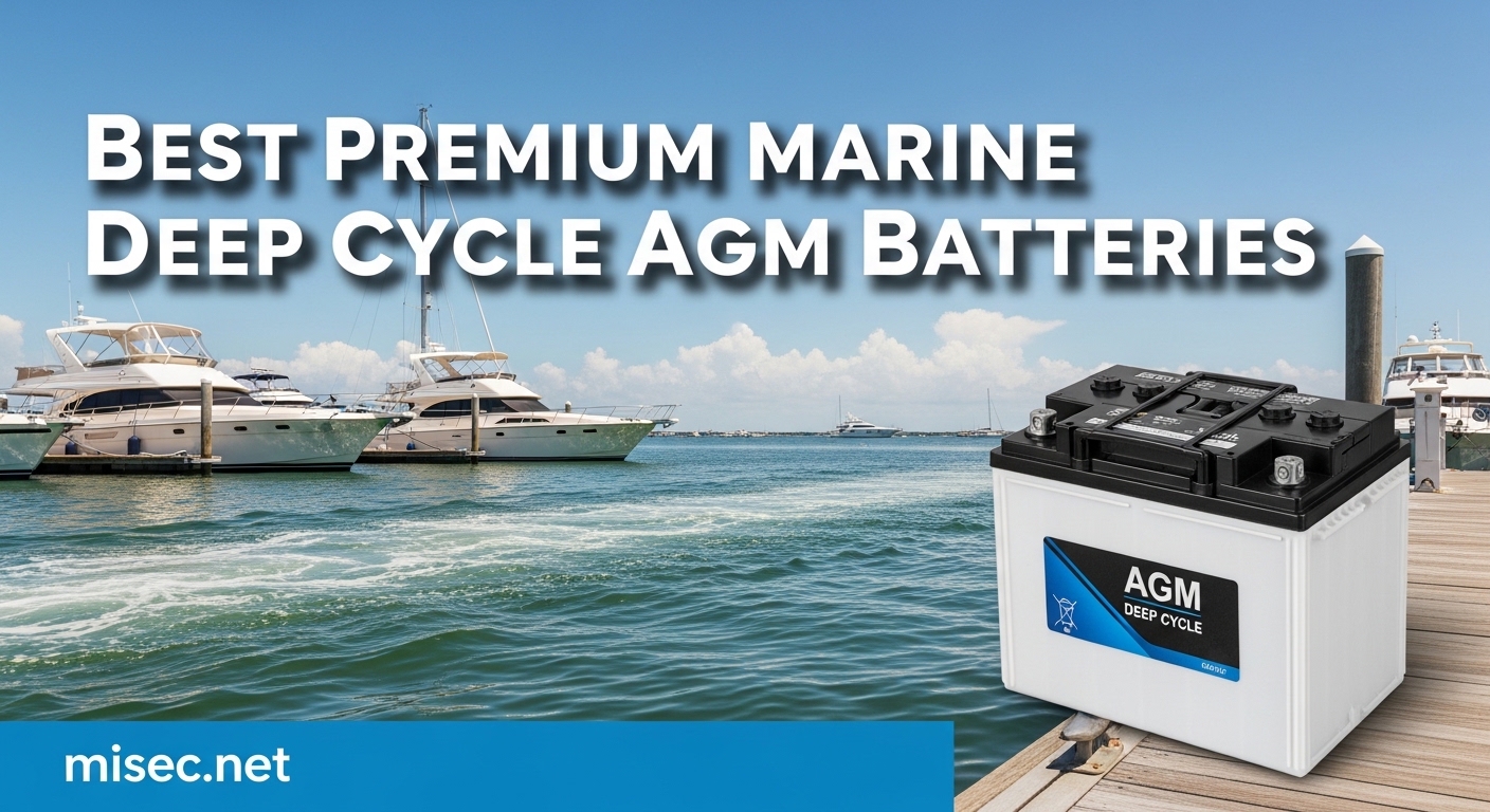 Best Premium Marine Deep Cycle AGM Batteries