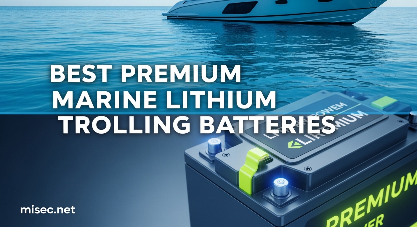 Best Premium Marine Lithium Trolling Batteries