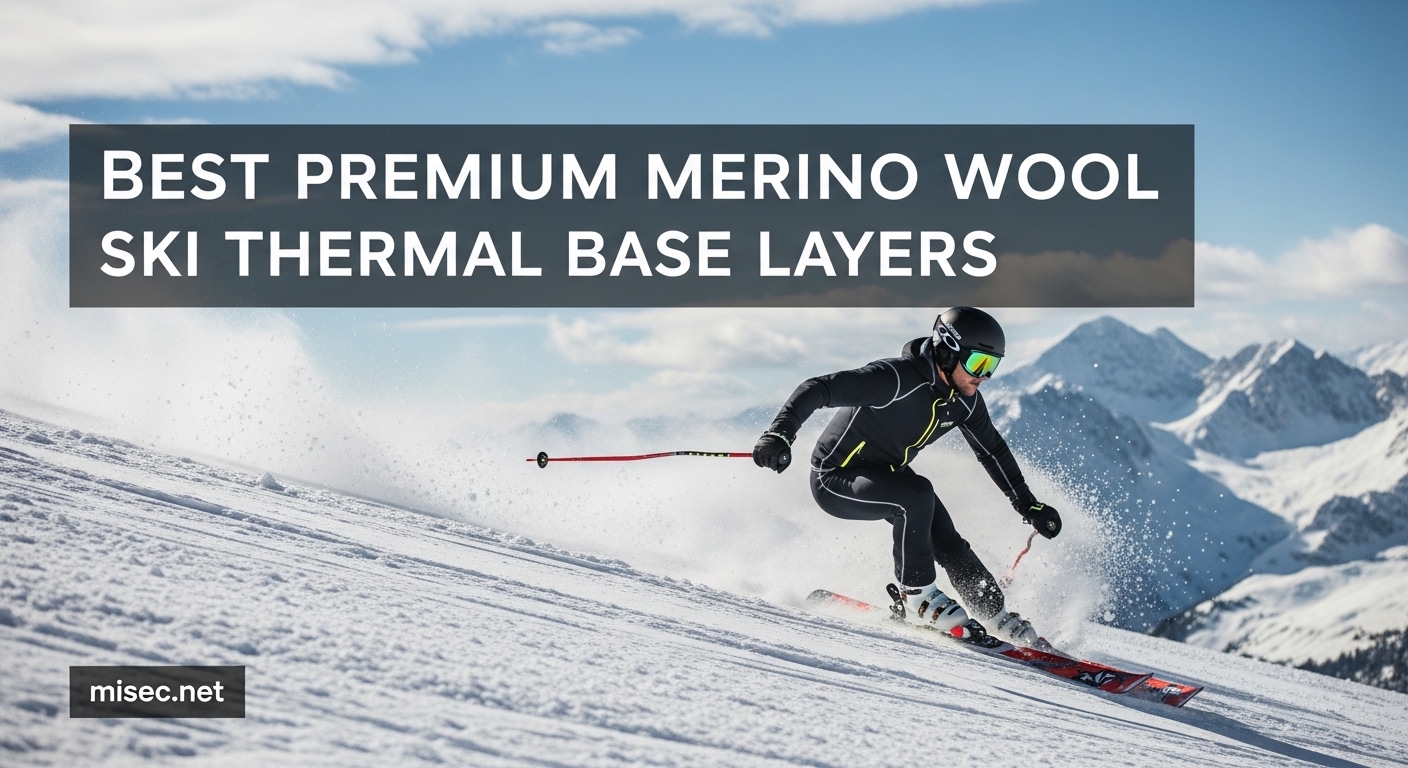 Best Premium Merino Wool Ski Thermal Base Layers