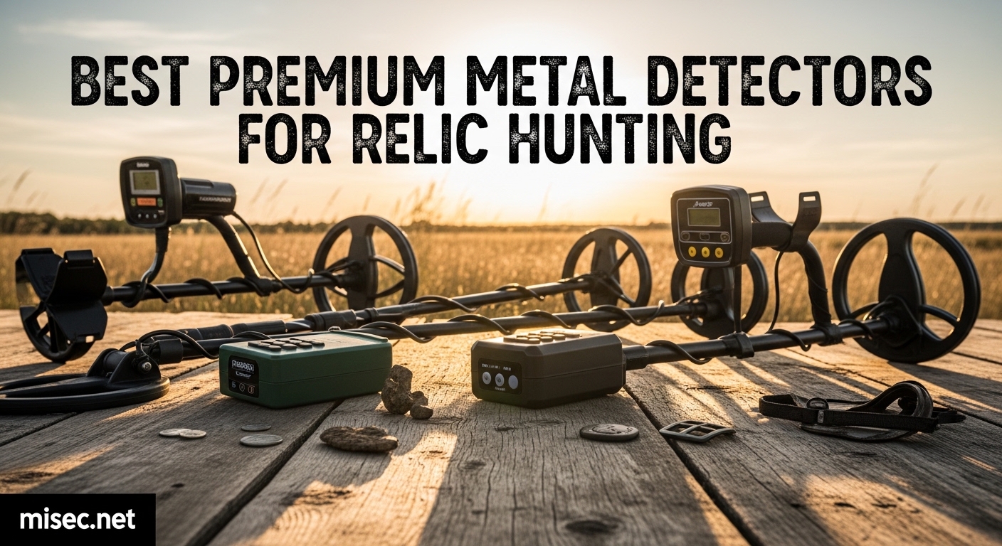 Best Premium Metal Detectors for Relic Hunting