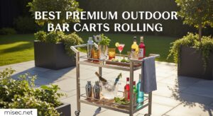 Best Premium Outdoor Bar Carts Rolling