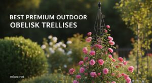 Best Premium Outdoor Obelisk Trellises