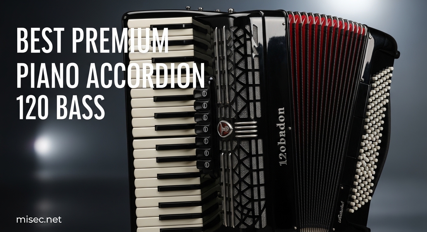 Best Premium Piano Accordion 120 Bass