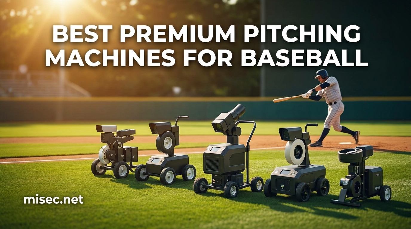 Best Premium Pitching Machines for Baseball