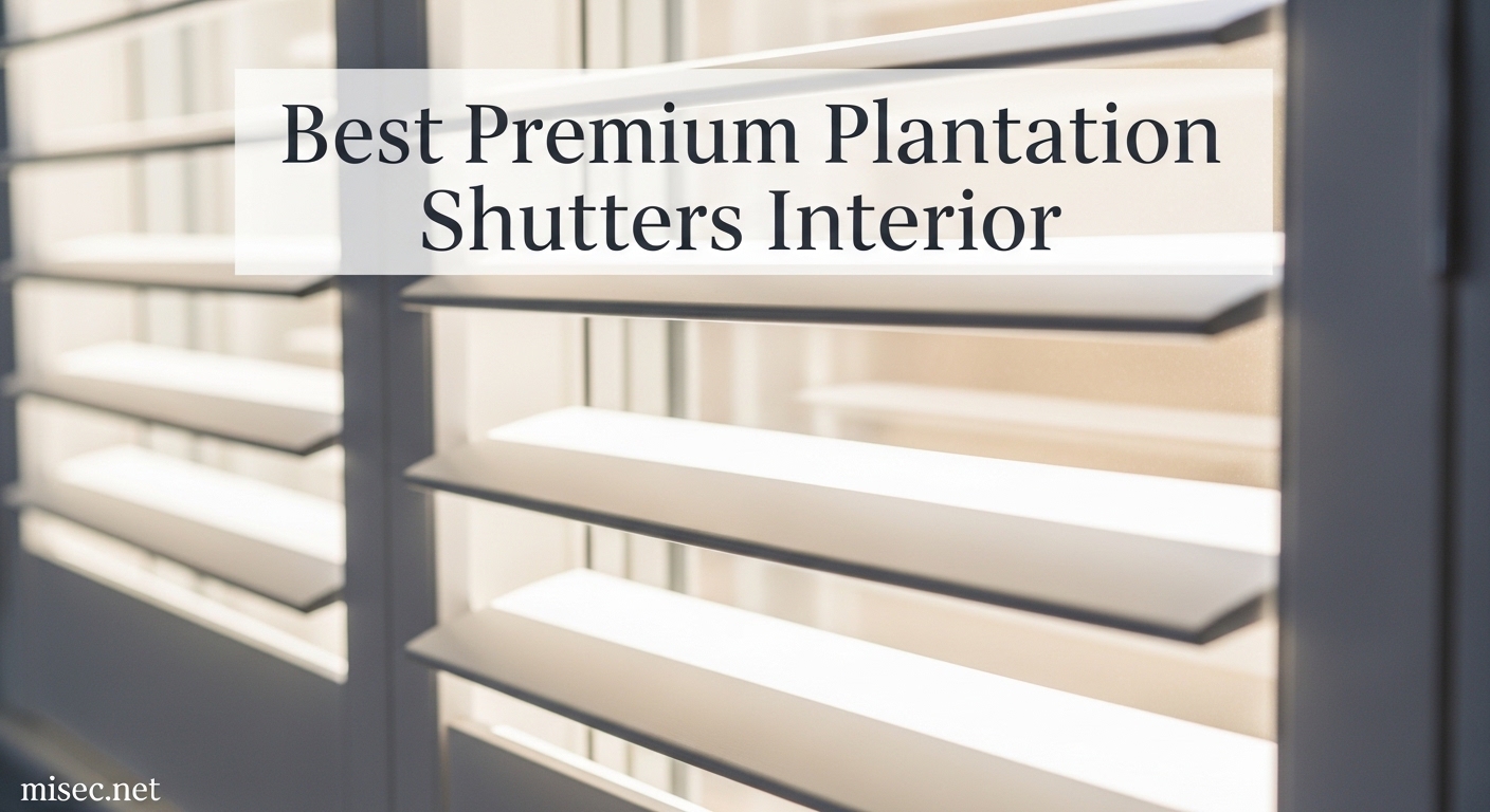 Best Premium Plantation Shutters Interior