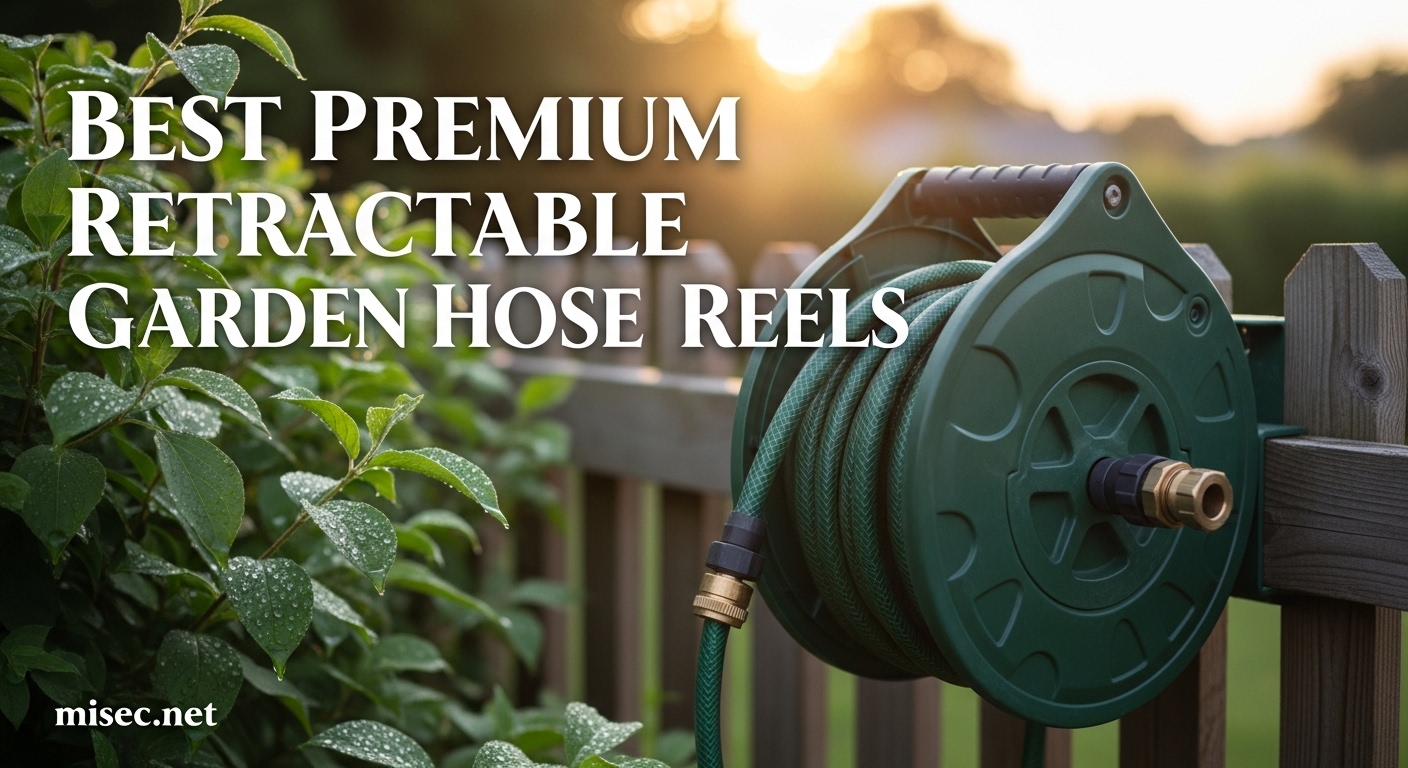 Best Premium Retractable Garden Hose Reels