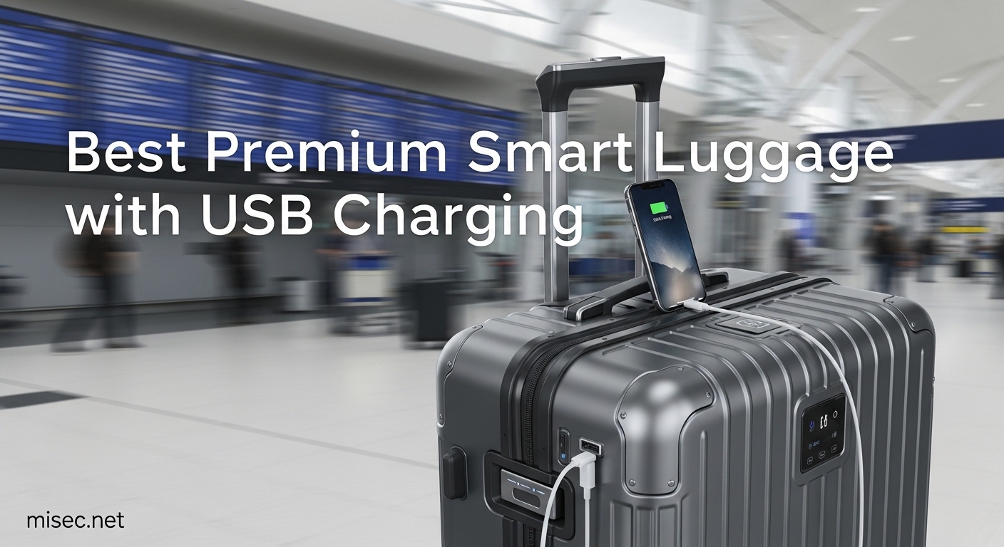 Best Premium Smart Luggage with USB Charging