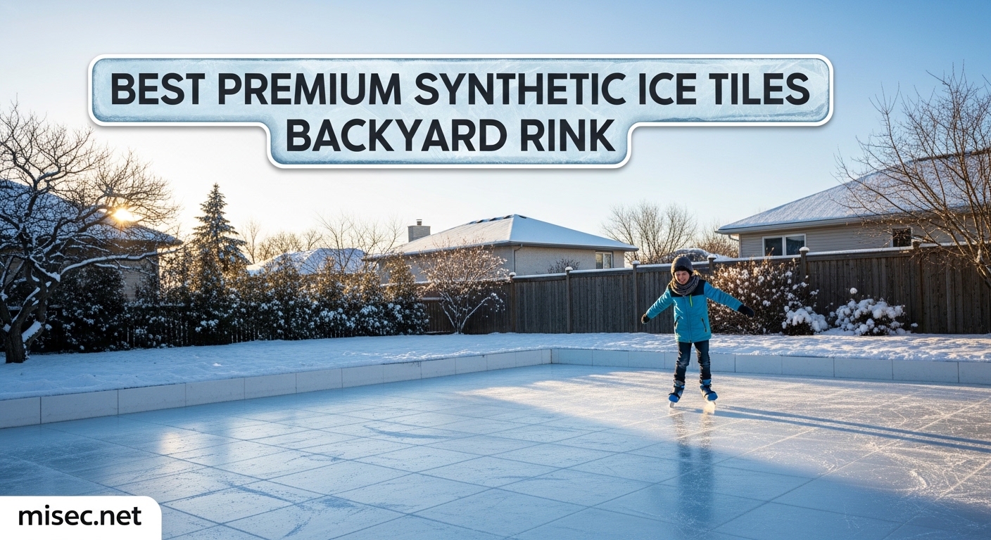 Best Premium Synthetic Ice Tiles Backyard Rink