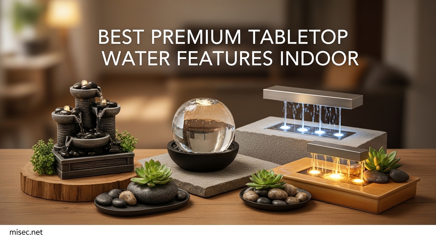 Best Premium Tabletop Water Features Indoor