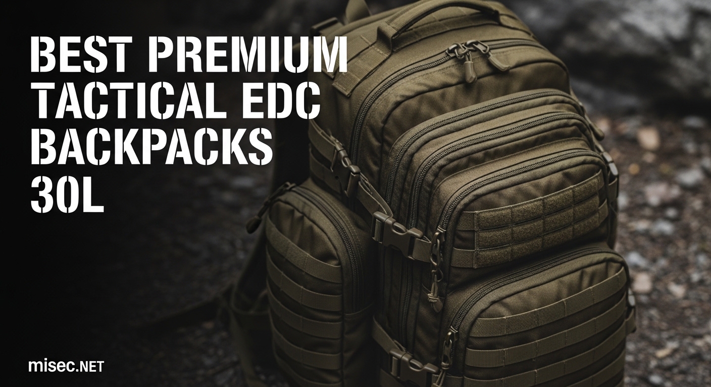 Best Premium Tactical EDC Backpacks 30L