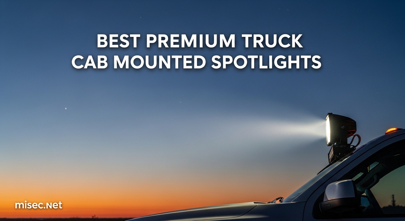 Best Premium Truck Cab Mounted Spotlights