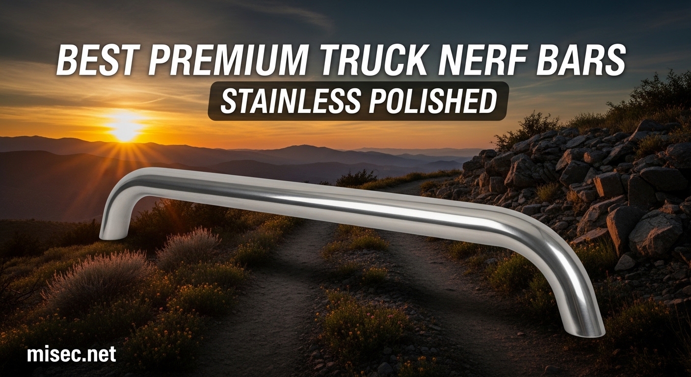 Best Premium Truck Nerf Bars Stainless Polished