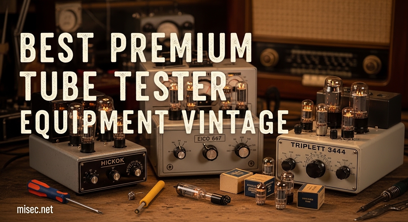 Best Premium Tube Tester Equipment Vintage