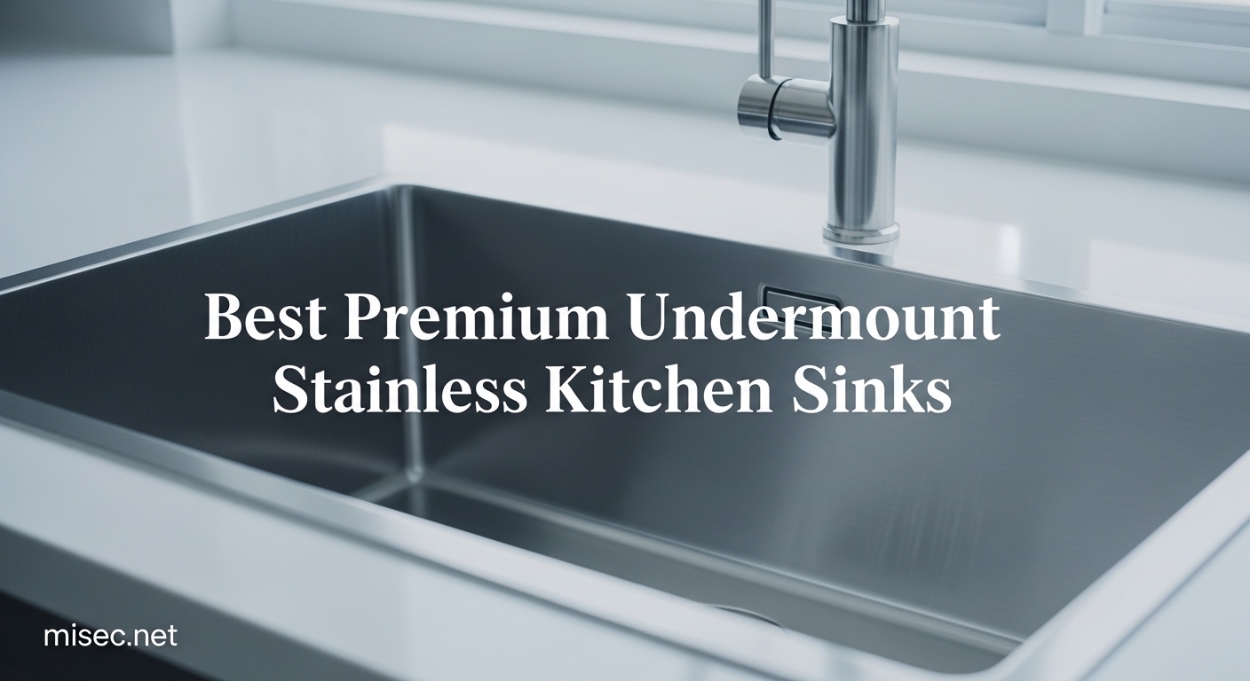 Best Premium Undermount Stainless Kitchen Sinks
