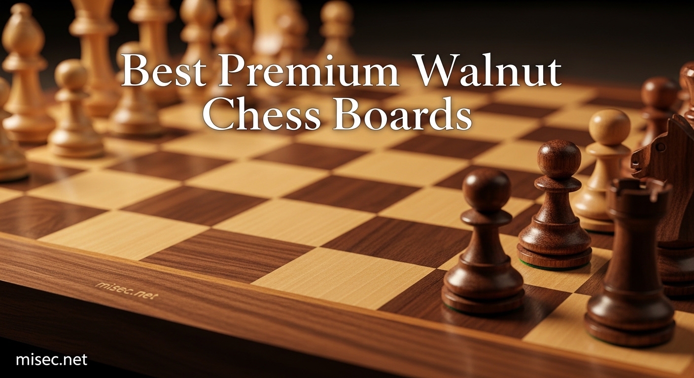 Best Premium Walnut Chess Boards
