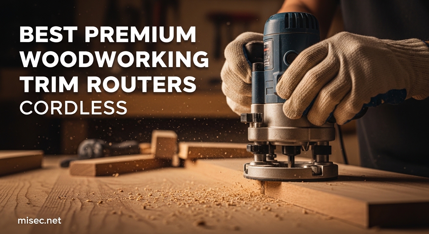 Best Premium Woodworking Trim Routers Cordless