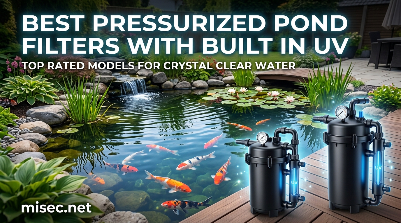Best Pressurized Pond Filters with Built in UV