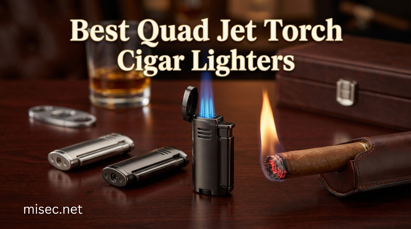 Best Quad Jet Torch Cigar Lighters