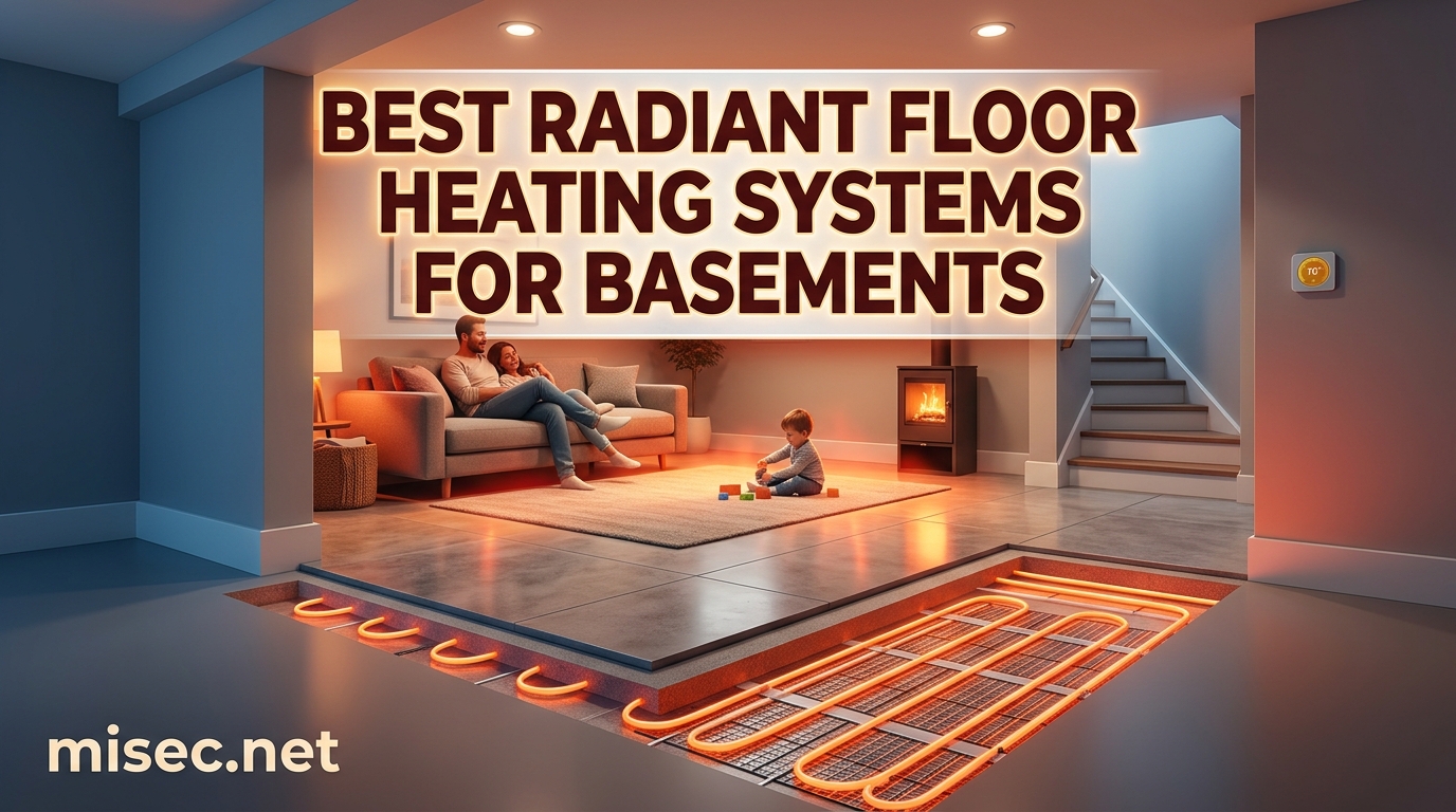 Best Radiant Floor Heating Systems for Basements
