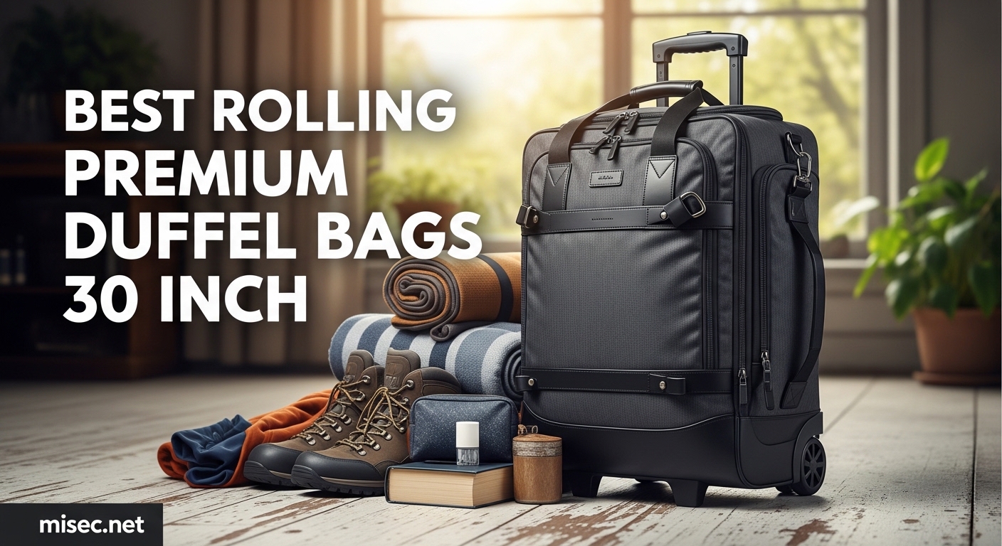 Best Rolling Premium Duffel Bags 30 Inch