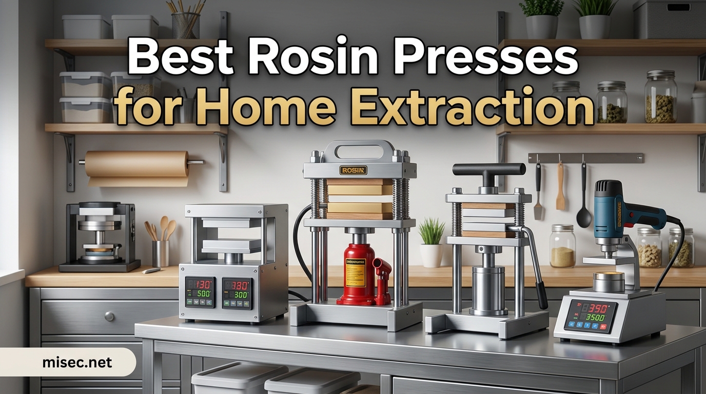 Best Rosin Presses for Home Extraction
