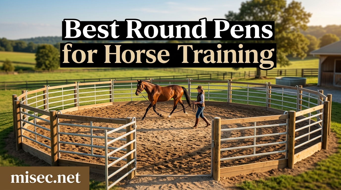 Best Round Pens for Horse Training