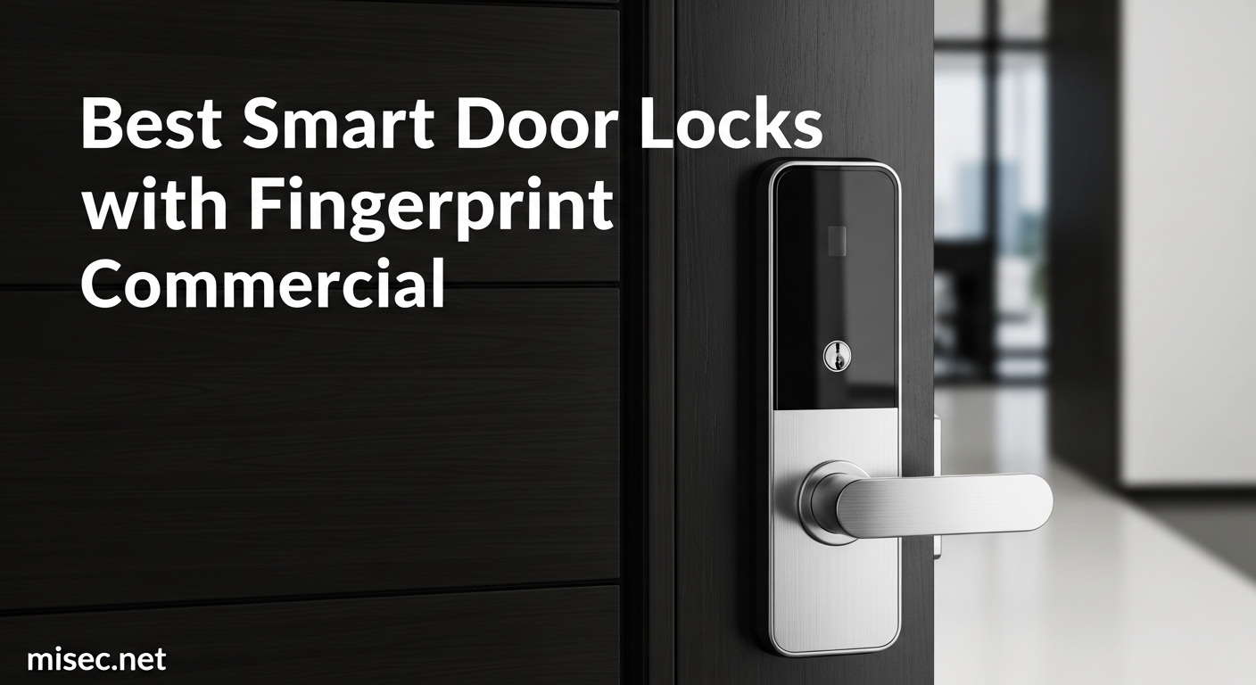 Best Smart Door Locks with Fingerprint Commercial
