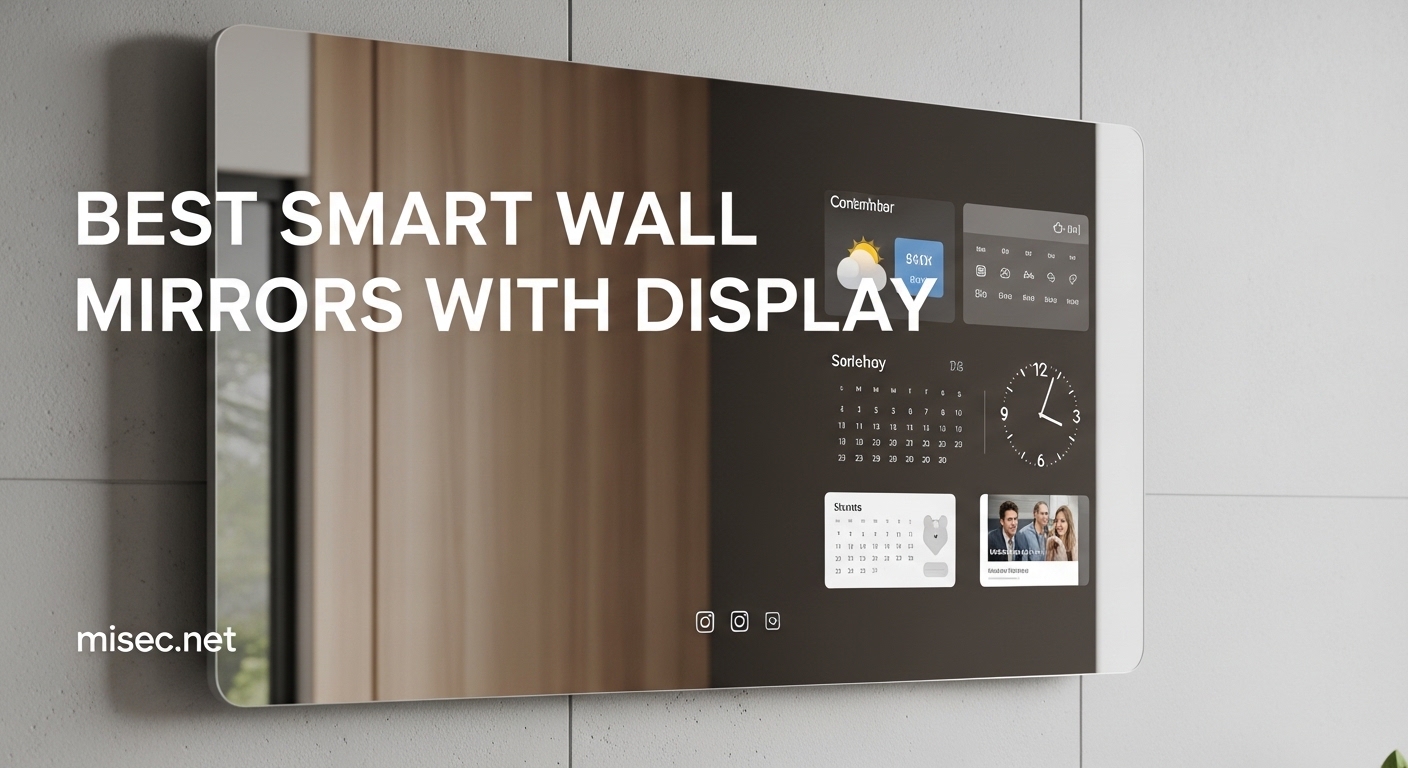 Best Smart Wall Mount Mirrors with Display