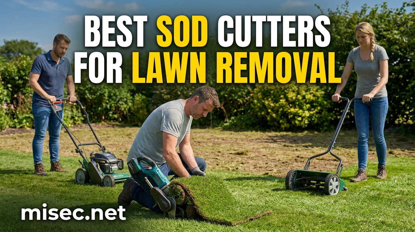 Best Sod Cutters for Lawn Removal