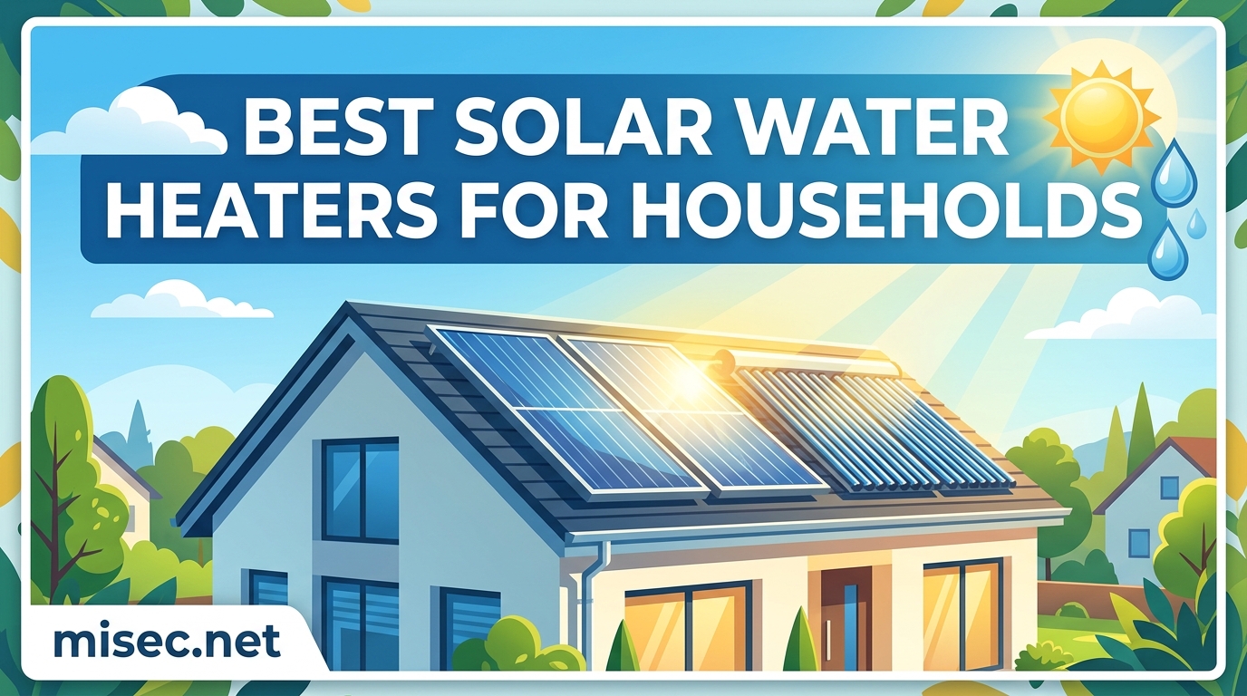 Best Solar Water Heaters for Households