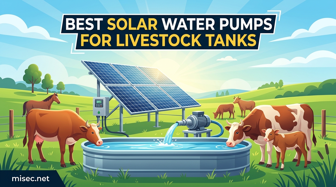 Best Solar Water Pumps for Livestock Tanks