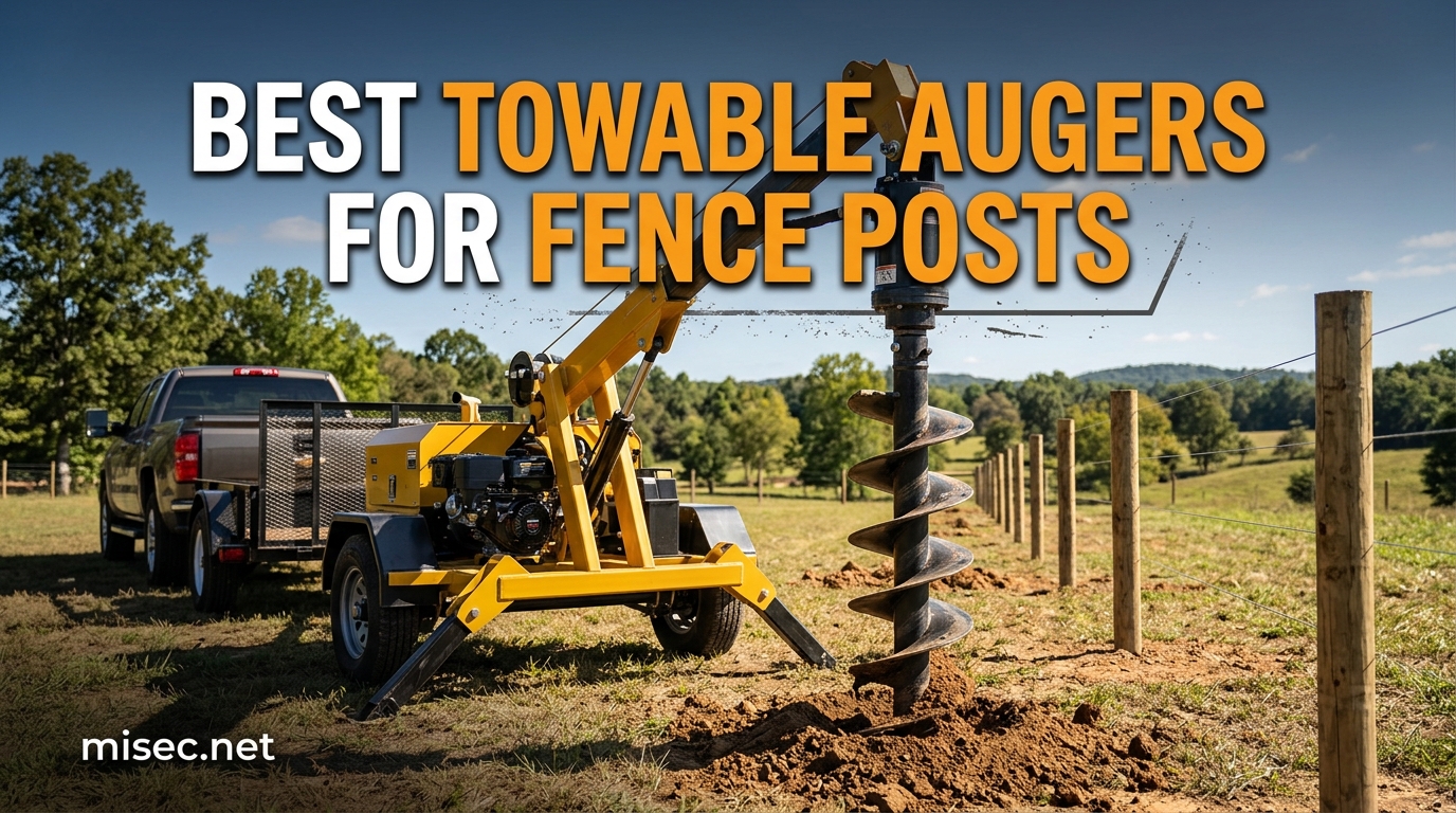 Best Towable Augers for Fence Posts