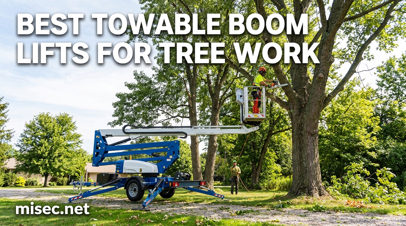 Best Towable Boom Lifts for Tree Work